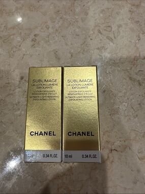 CHANEL Sublimage Exfoliating Lotion duo